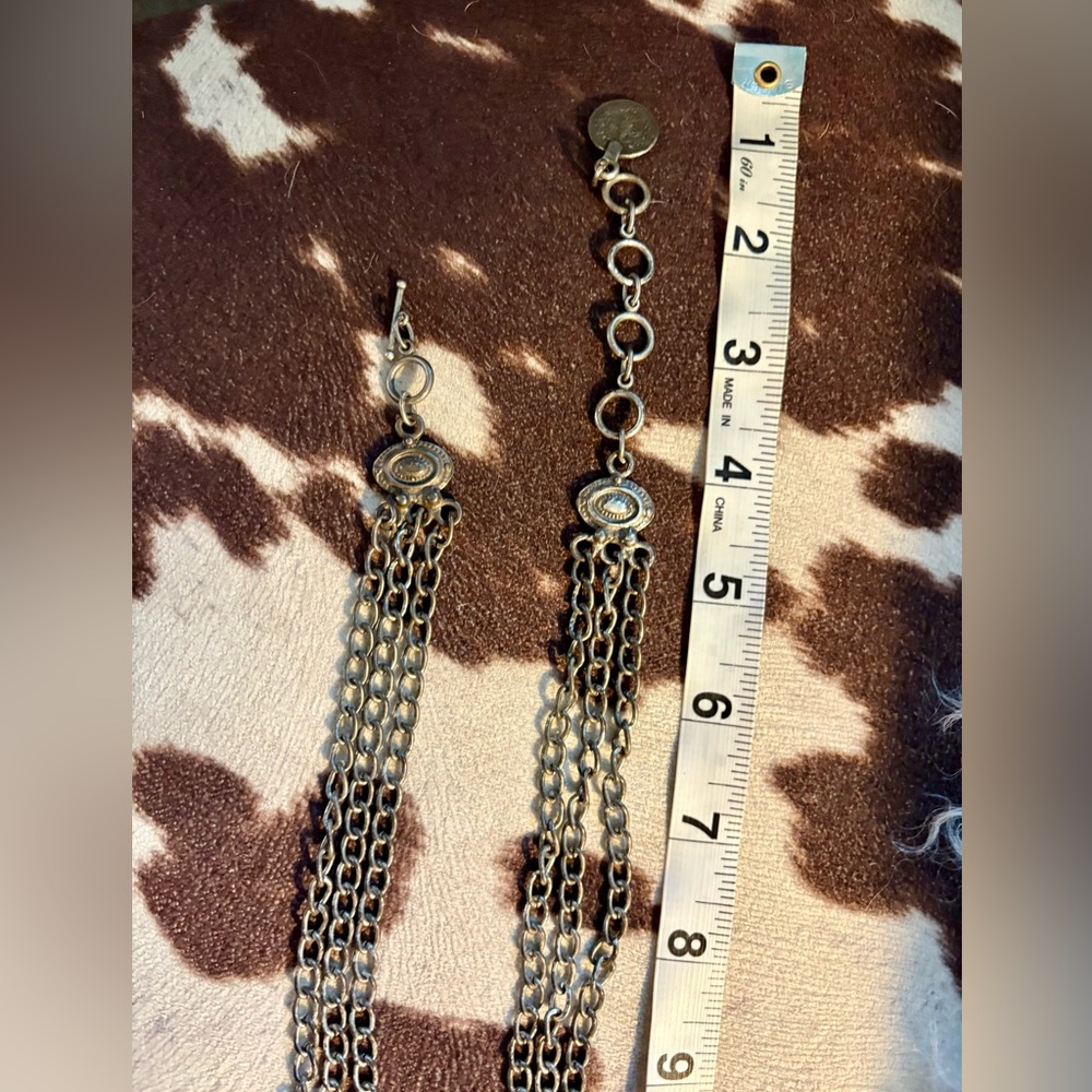 Ethnic Tribal statement Silver Pendant Necklace - Picture 5 of 5